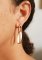 Loop in Loop Earrings Gold